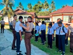 5 Taruna Akpol Perkuat Karakter dan Wawasan Kebangsaan Siswa di Sekolah Rakyat Halmahera Utara
