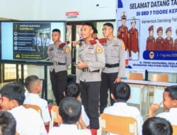 Taruna Akpol Tanamkan Disiplin dan Jiwa Kepemimpinan kepada Siswa SRD 7 Tidore