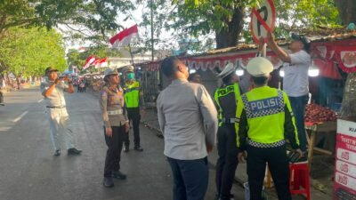 Satlantas Polres Ternate Pasang Rambu, Pengendara Diminta Jangan Parkir Sembarangan