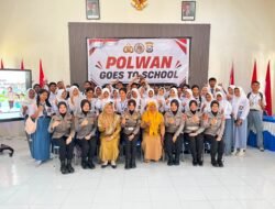 Polwan Polres Halteng Masuk Sekolah, Ingatkan Bahaya Bullying hingga Narkoba