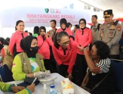 Usai dari NTT, Ketua Umum Bhayangkari Bawa Program Sosial ke Maluku Utara