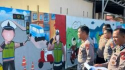 Goresan Warna, Pesan Keselamatan: Ditlantas Malut Gelar Lomba Mural