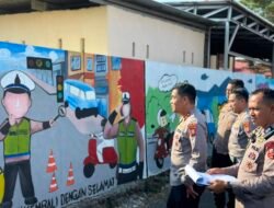 Goresan Warna, Pesan Keselamatan: Ditlantas Malut Gelar Lomba Mural