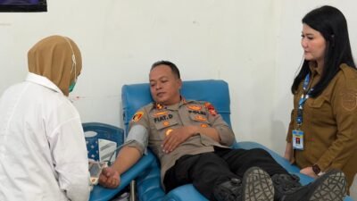 Polres Halteng Hadirkan Bakti Kesehatan dalam Semangat Hari Lantas Bhayangkara ke-71