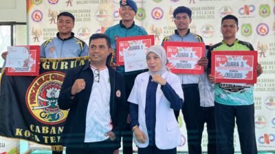 Bripda Rian Bawa Pulang Emas, Juara 1 Pencak Silat Gubernur Cup II Malut